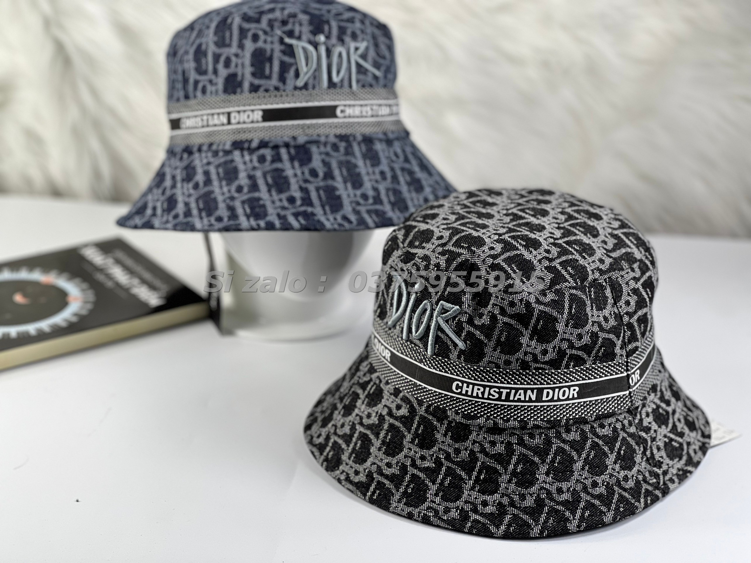 Mũ bucket jean DIOR hàng cực đẹp và dễ thương