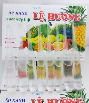 Ấp xanh Lệ Hương, dùng làm lạp xưởng, ướp thịt