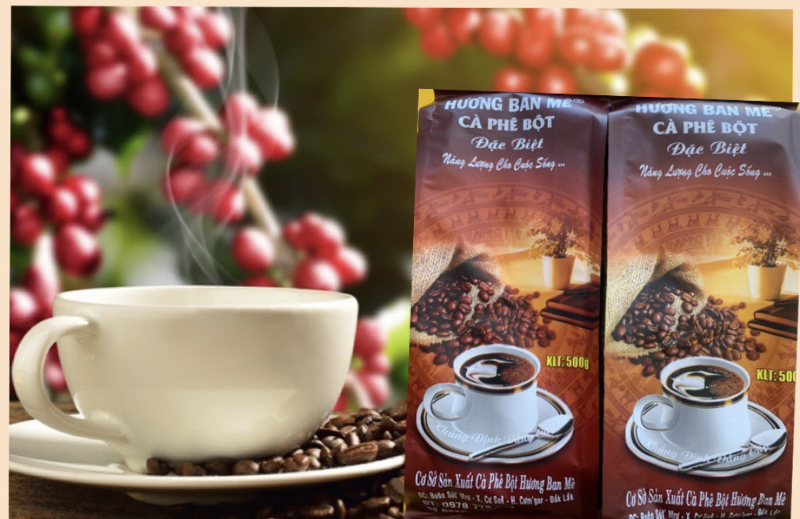 SALE GIẢM MẠNH  Cafe Nguyên Chất -Tây Nguyên  2KG 4 GÓI 500gr  cà phê bột