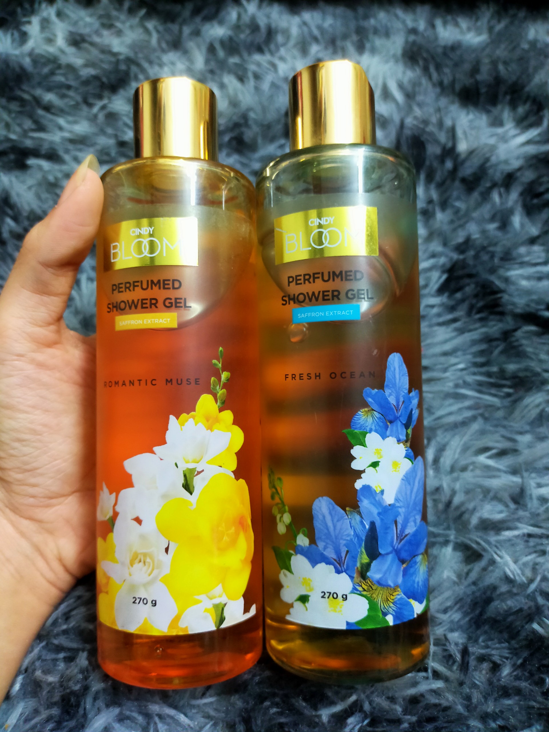 Sữa tắm nước hoa Cindy Bloom 270g các mùi hương