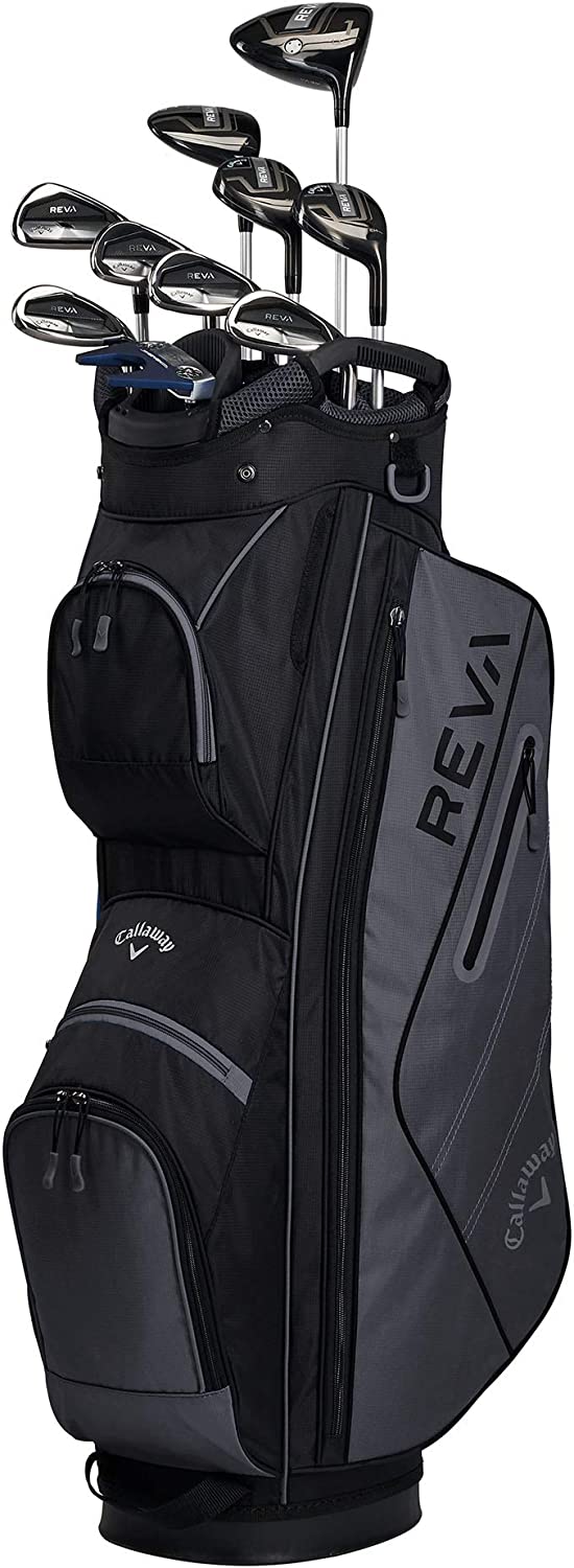 ชุดไม้กอล์ฟยาวพร้อมไดรเวอร์และพัตเตอร์ Callaway Golf REVA สำหรับผู้หญิง 11 ชิ้น