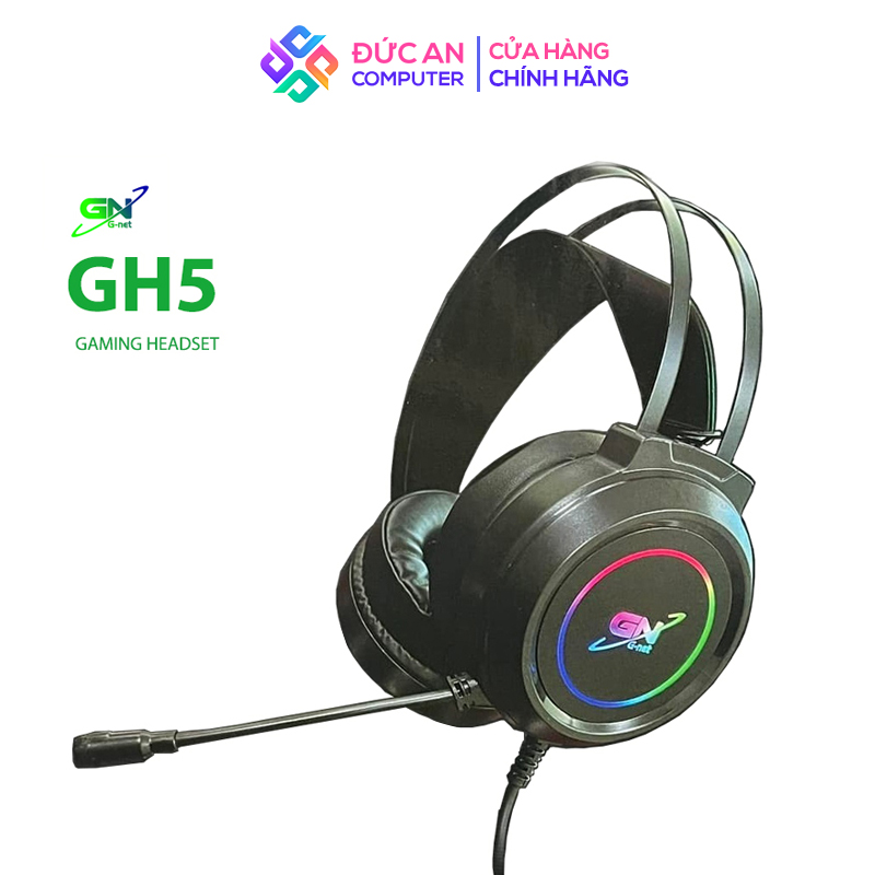 Tai nghe g-net gh5 plus 7.1 - led rgb