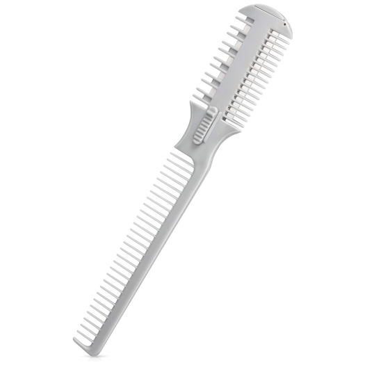 Lược Cạo Tóc, Lược Tỉa Tóc Hai Mặt Lược Cắt Tóc, Lược Chải Tóc Với Lưỡi Dao Cạo