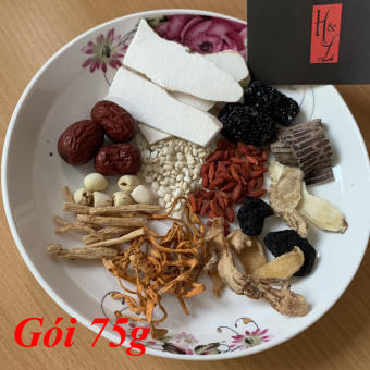 Set tiềm hầm gà ác, lẩu gà, lẩu chim, bồi bổ khí huyết