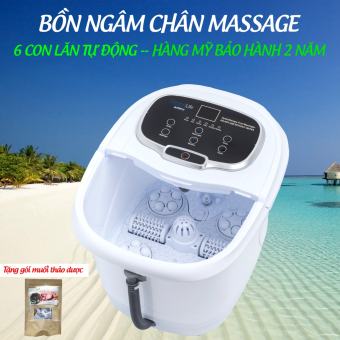 Bồn Máy Chậu Ngâm Chân Massage Chân Tự Làm Nóng Nước SereneLife SL12, xiaomi nước nóng