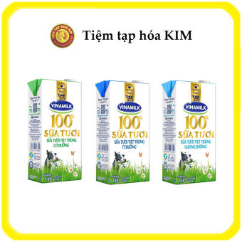 Sữa tươi tiệt trùng Vinamilk 100% hộp 1 lít