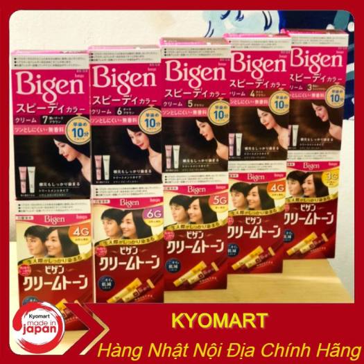 T nhuộm tóc thảo dược Bigen top 1 Nhật Bản ( nhuộm tóc phủ )