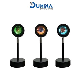 Đèn Hoàng Hôn 4 Màu, Đèn Cầu Vồng Led Trang Trí Phòng Ngủ Màu Hoàng Hôn