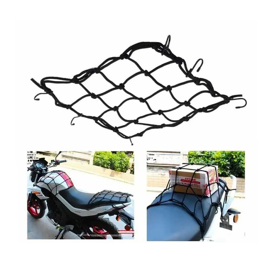 Jaring Helm Barang Bagasi Motor Murah Berkualitas Tali Pengikat Sepeda Helmet Organizer Bicycle TWC Store Harga 16,200 rupiah*Gratis Ongkir