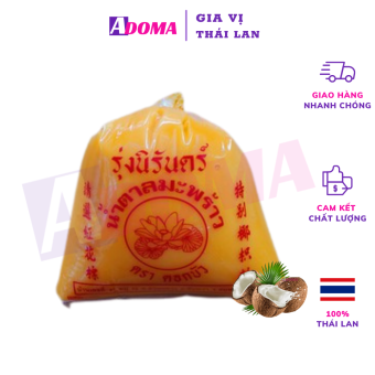 Đường Thốt Nốt Hữu Cơ Thái Lan 1kg Dạng Sệt Làm Gỏi đu đủ Somtum Sụm Tằm ADOMA - Đường Nguyên Chất chảy từ Dừa tươi Palm Sugar น้ําตาลปี๊บ