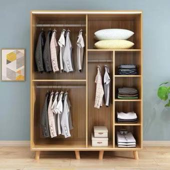 Tủ Quần Áo Cửa Lùa 2 Cánh TA-209 - Đồ Gỗ Nhà Tôi.