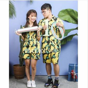 Bộ Quần Áo Hoa Quả Đi Biển Bộ Trái Cây