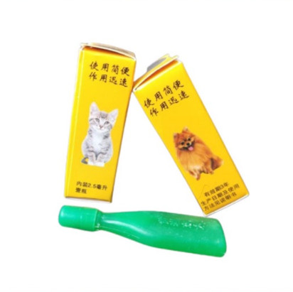 Dung dịch diệt ve rân chó mèo - nhỏ gáy