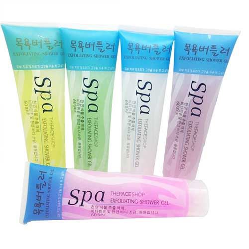 Gel tẩy tế bào chết spa tẩy da chết toàn thân