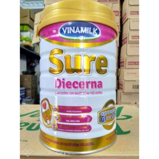 SỮA BỘT CHO NGƯỜI TIỂU ĐƯỜNG VINAMILK SURE DIECERNA 900G