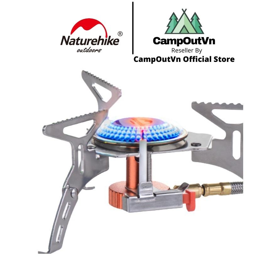 Bếp gas mini naturehike campoutvn xếp gọn đồ cắm trại cắm trại du lịch dã ngoại A013