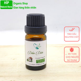 Dầu dừa nguyên chất 10ML, dầu dừa tinh khiết chống rạn da, giảm thâm nám
