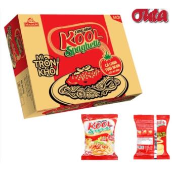 Thùng Mì Trộn Khô Cung Đình Kool Spaghetti 105g x 30 Gói.
