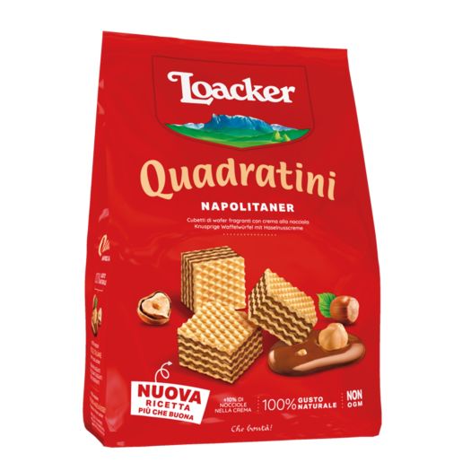 Bánh xốp nhập khẩu nước Ý Loacker Cheese - Phô mai 125g -  chất lượng sản phẩm tuyệt vời