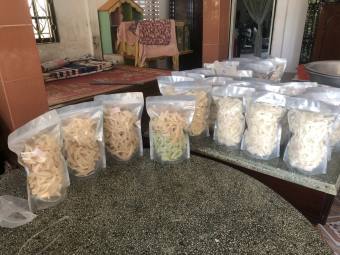 Mứt Dừa Bánh Tẻ Mix Mứt Dừa Dẻo Nguyên Chất Nhà Làm 500gr