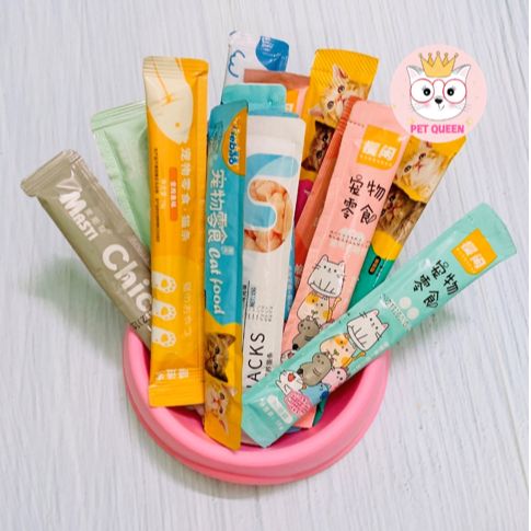 COMBO 20 thanh Súp thưởng mix vị cho mèo (giá tốt)