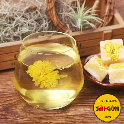 sỉ 50 viên trà Hoa cúc Đường Phèn Mật Ong
