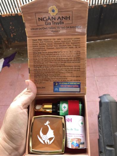 KEM DƯỠNG TRẮNG DA NGĂN NGỪA NÁM NGÂN ANH GIA TRUYỀN VIP TẶNG SERUM
