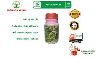 Keo liền da cây/Keo hồng/Keo liền sẹo/Keo liền vỏ cây (hũ 100g)