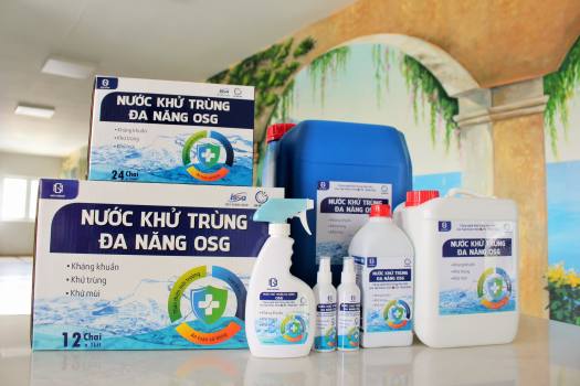 Nước khử trùng diệt khuẩn đa năng OSG (Chai xịt 100ML) được sản xuất theo công nghệ tiên tiến từ Nhật Bản hiệu quả vượt trội khử trùng mạnh mẽ, hoàn toàn từ tự nhiên, an toàn với cơ thể, không gây kích ứng