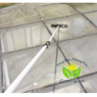 Cây Lau Kính Đa Năng Trọn Bộ Gồm Cây ,Tay Lau, Bông Lau