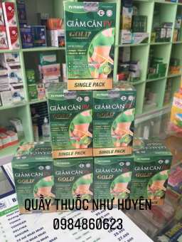 VIÊN UỐNG HỖ TRỢ GIẢM CÂN PV GOLD