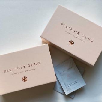 Viên Đặt Se Khít vùng kín Chống Viêm Nhiễm REVIRGIN GUNG - Hộp 14 Viên