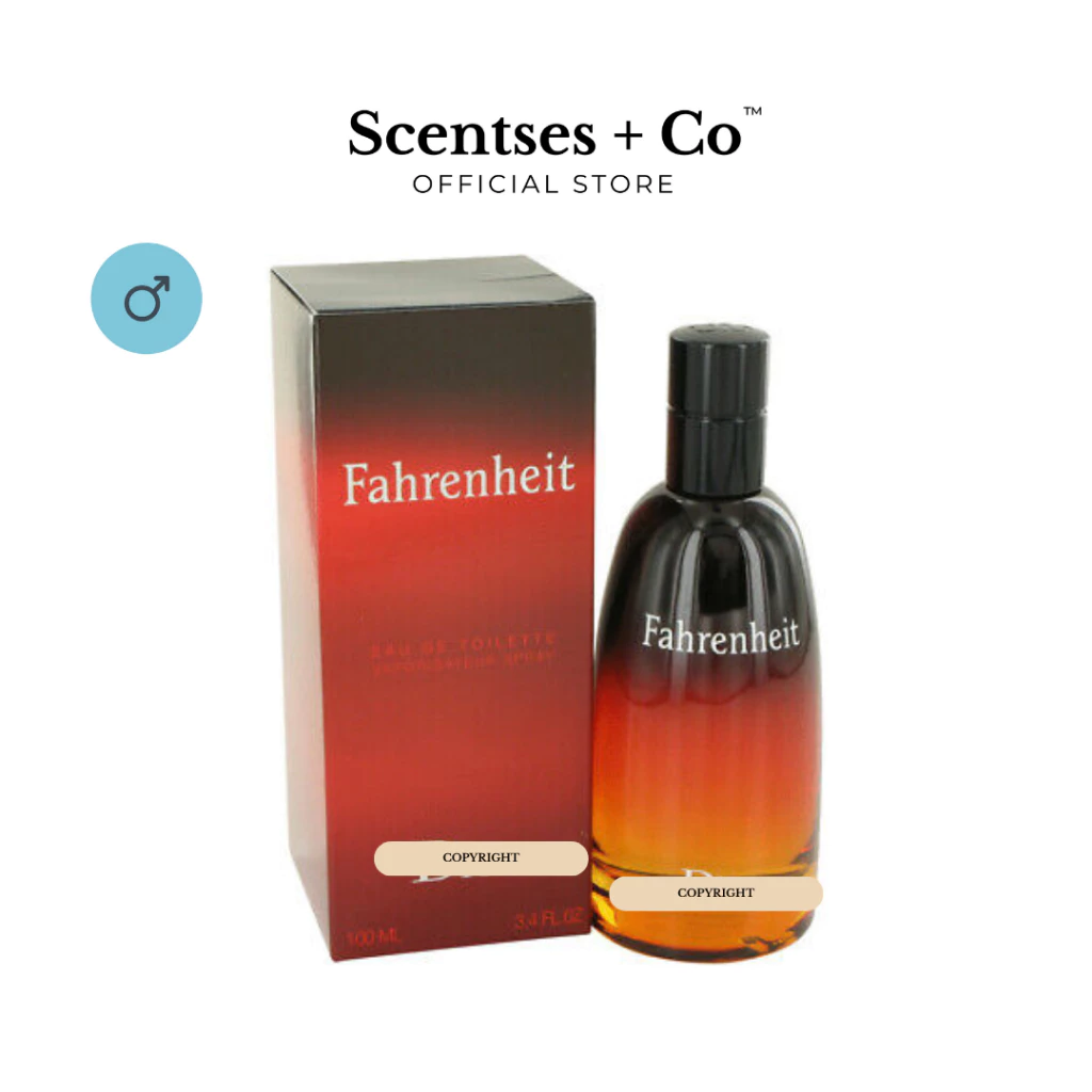 Christian Dior Fahrenheit Edt 100Ml Authentic Men'S Long Lasting