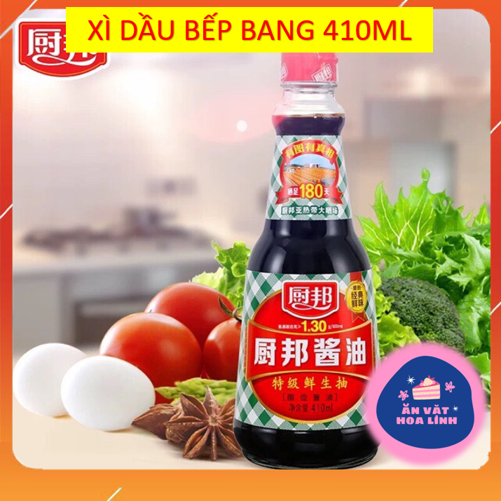 Xì dầu bếp bang - chai 410ml