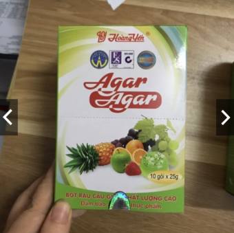Bột rau câu Hoàng Yến Hải Phòng/ bột rau câu giòn (agar)/bột rau câu dẻo (jelly)