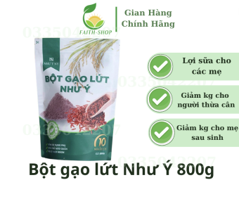 Bột gạo lứt Như Ý 800g tác dụng giảm cân, lợi sữa