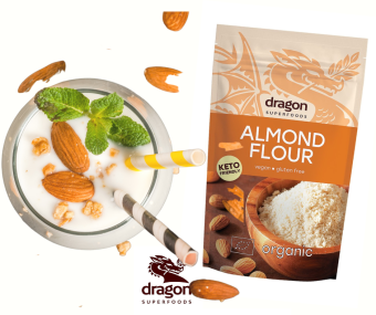 Bột Hạnh Nhân 50% protein 200gr Dragon Superfoods Almond Protein