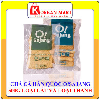 Chả cá Nori O'sajang Sanadle Hàn quốc lọai ngon gói 500g