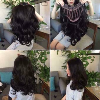 Tóc Giả Nữ Đẹp💖FREESHIP💖Tóc Kẹp Chữ U Xoăn Ngắn 40cm