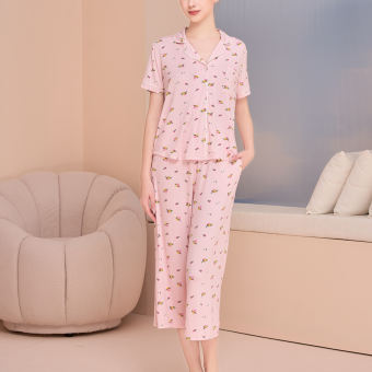 Bộ Đồ Thun Lửng Nữ Vincy Thoáng Mát  BTL010S31