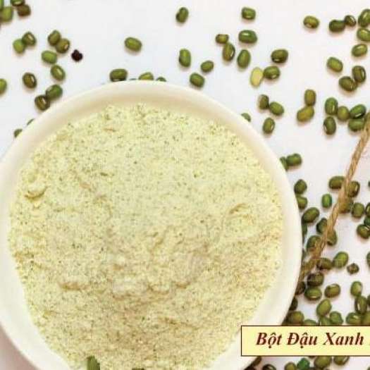 1KG Bột đậu xanh rang xay