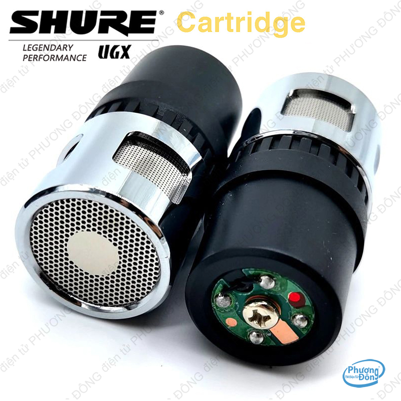 Củ Micro SHURE UGX đầu lõi inox là sản phẩm đẳng cấp hát rất nhẹ giảm hú chuẩn
