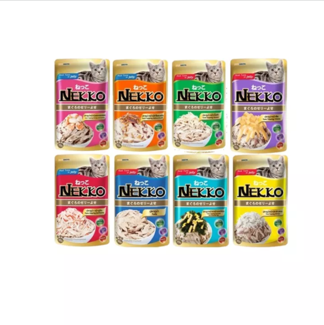 Pate Nekko cho mèo đủ vị
