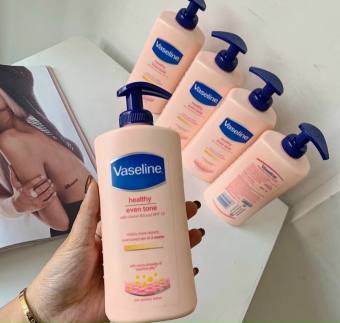 Dưỡng thể body Lotion dưỡng thể trắng da Vaseline Healthy White UV Lightening 400mL
