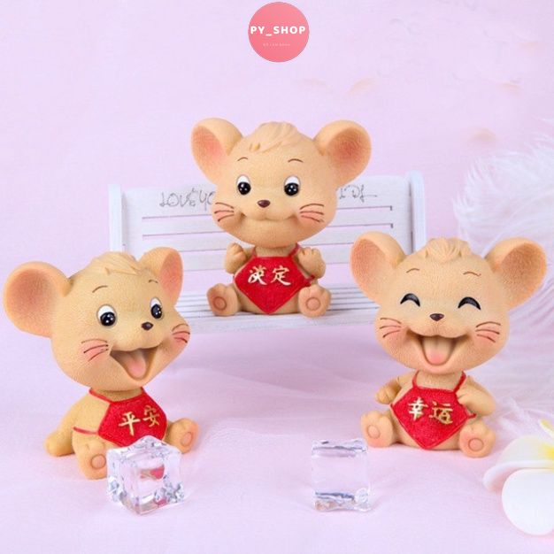 Chuột vàng trang trí bánh kem sinh nhật, làm đồ chơi cho bé