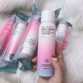 Chai Xịt Chống Nắng Và Làm Trắng Da Tức Thì Maycreate ( Chai 150ml )