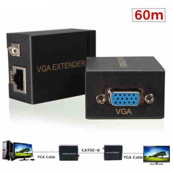 Bộ nối dài vga ra lan 60m fb-link