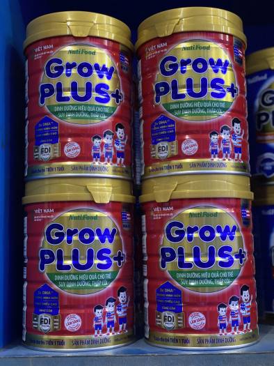 Sữa bột Nuti Grow Plus Đỏ 900g ( Mẫu Mới )