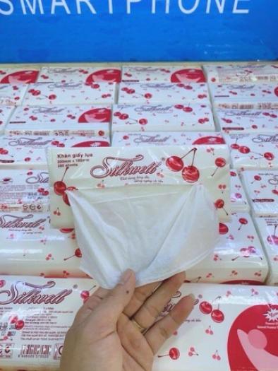 Giấy ăn rút Silkwell 280 tờ