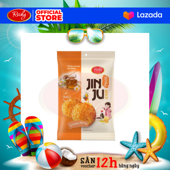 Bánh gạo Jinju Gold hương vị Ganjang mật ong Richy (date mới)